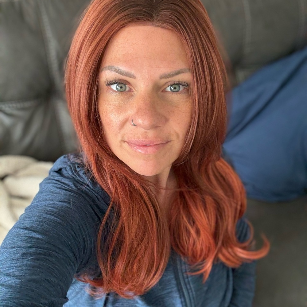 Elegant Auburn Wig for Women